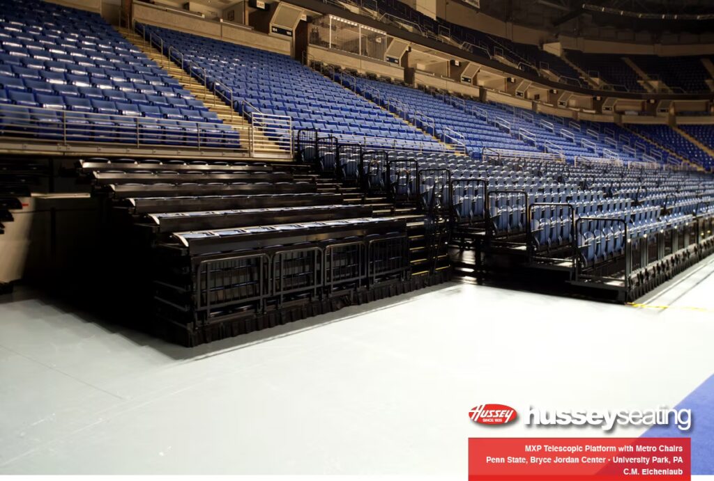 Hussey Seating - Telescoping
Bleachers